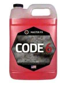 Fluid de niebla Code 6 - Muy duradero - 1 Galón