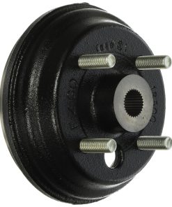 E-Z-GO Número de Parte 21807G2 Tambor de Freno, Negro