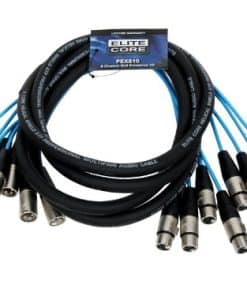Elite Core PEX810 | Extensión de Serpiente XLR de 8 Canales