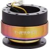 Kit de liberación rápida del volante NRG -Negro/Neo Cromo