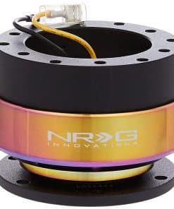 Kit de liberación rápida del volante NRG -Negro/Neo Cromo