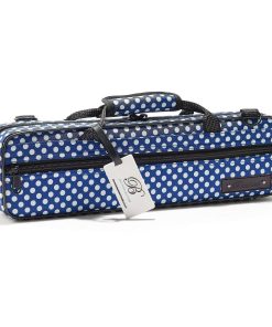 Estuche para Flauta Beaumont Azul con Lunares - Estuche de