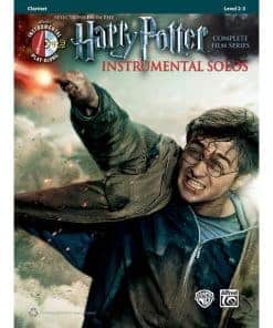 Alfred Instrumental Solos Harry Potter Libro de Clarinete y