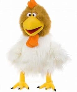 Títere de Animal Estilo Ventrílocuo de Gallo Tonto de 23"