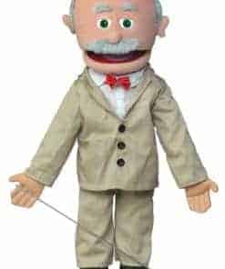 Marioneta de abuelo hispano de 25 pulgadas, cuerpo