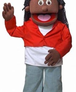 Marioneta de rendimiento profesional Sierra, Niña Negra, de