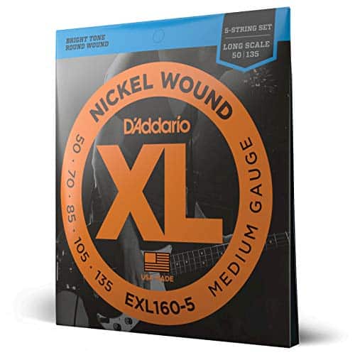 Cuerdas de bajo D'Addario - Cuerdas de bajo de níquel XL -