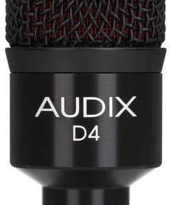 Micrófono Dinámico Hypercardioide Audix D4 para Tambores de