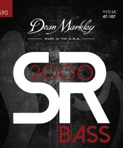 Dean Markley Cuerdas de bajo de acero inoxidable SR2000 de