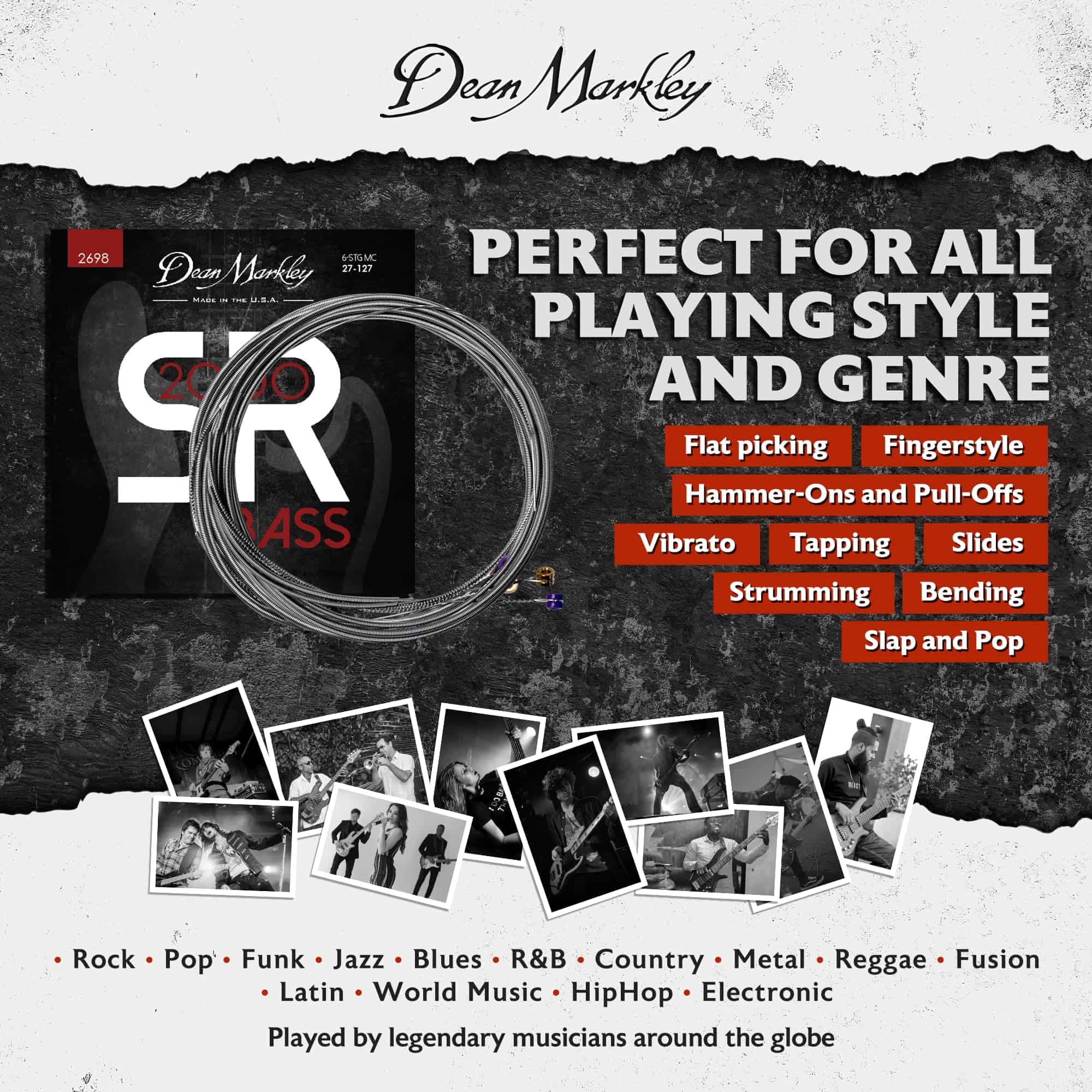 Dean Markley SR2000 Juego de cuerdas para guitarra - Imagen 7