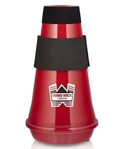 Denis Wick Sordina de Viaje de Aluminio Rojo para Eufonio -