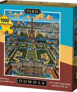 Rompecabezas de Arte Popular Dowdle - París 1000 Piezas