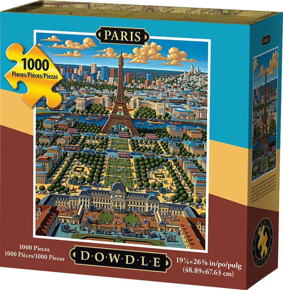 Rompecabezas de Arte Popular Dowdle - París 1000 Piezas