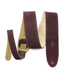 Correa de Guitarra de Gamuza Perri's Leathers con -e Botones