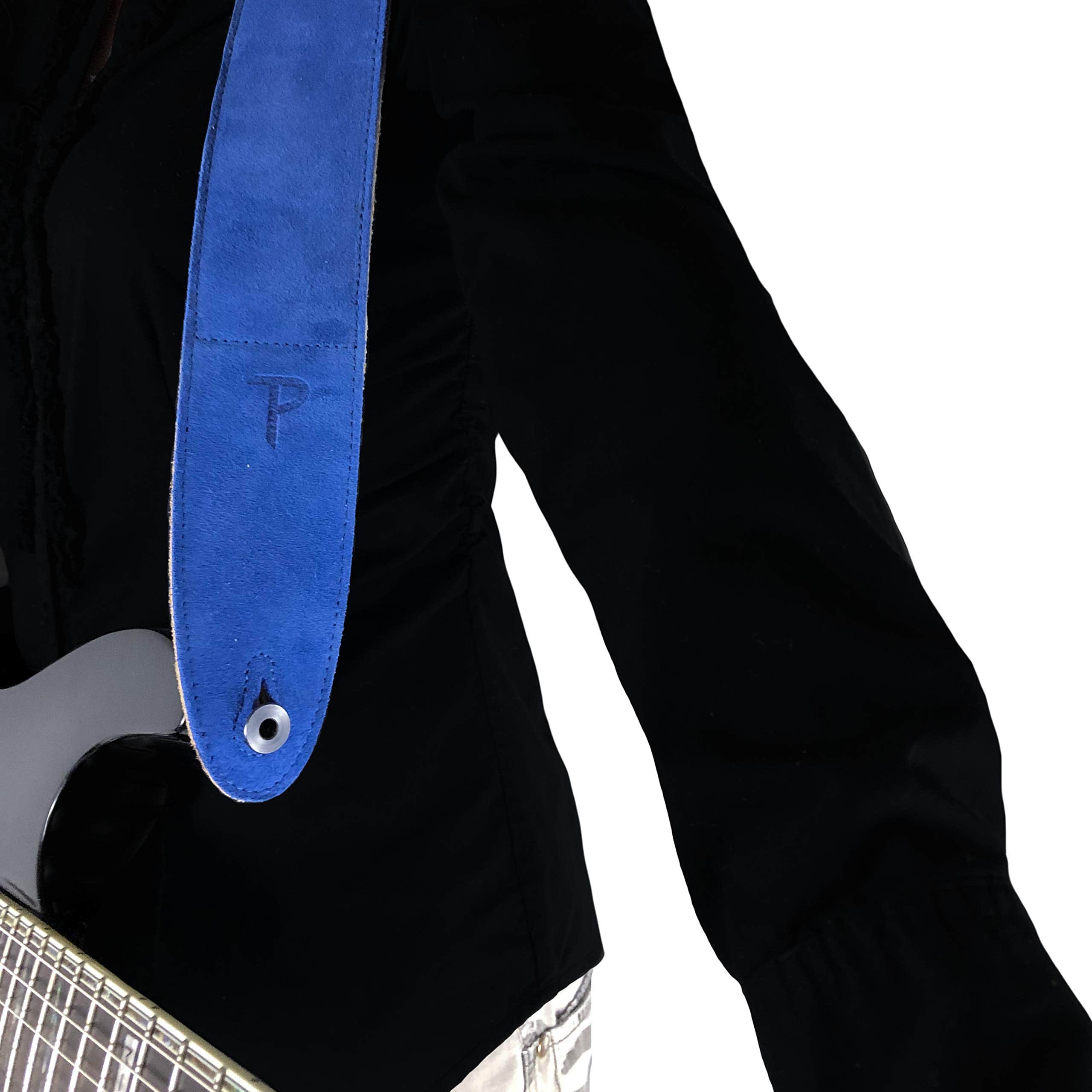 Correa de Guitarra de Gamuza Perri's Leathers con -e Botones - Imagen 3
