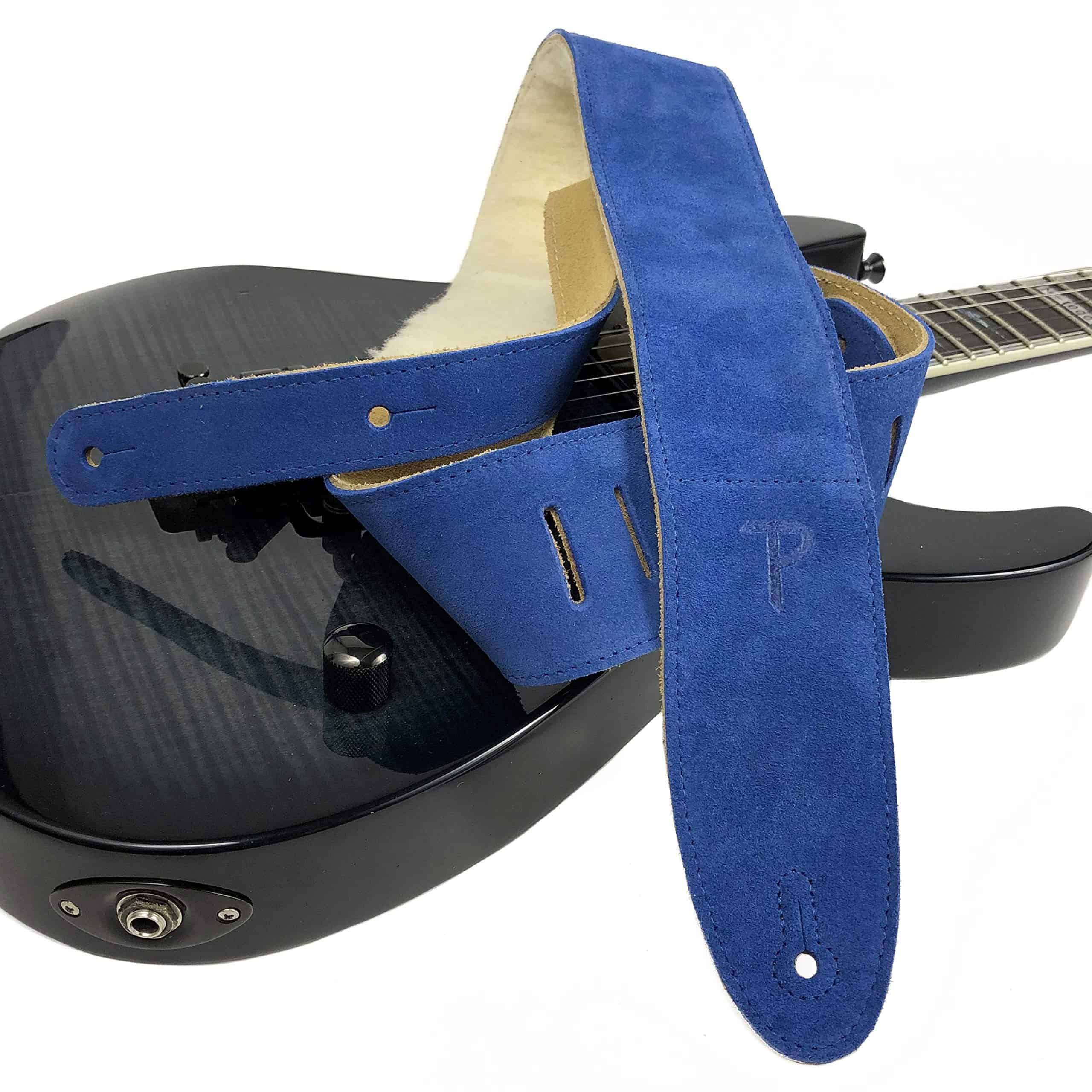 Correa de Guitarra de Gamuza Perri's Leathers con -e Botones - Imagen 4