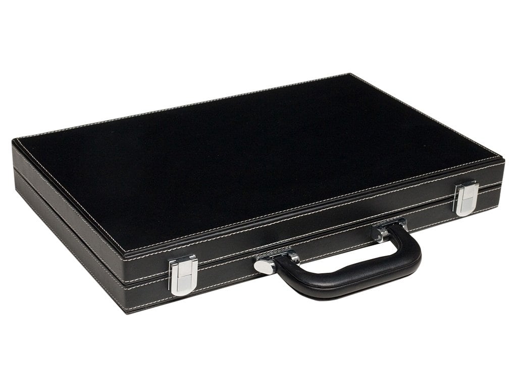 Set de Backgammon de Viaje - Piel Sintética, Campo de Juego - Imagen 6
