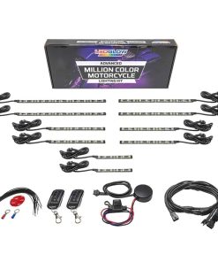 Kit de Luces LEDGlow de 10 piezas Avanzado Multicolor para