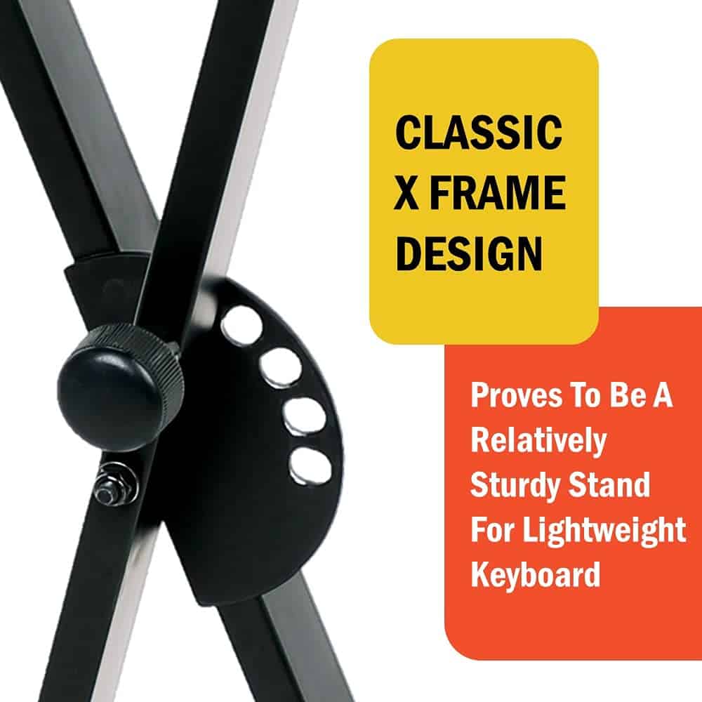 Soporte para Teclado y Piano Digital de Estilo Clásico - Imagen 3
