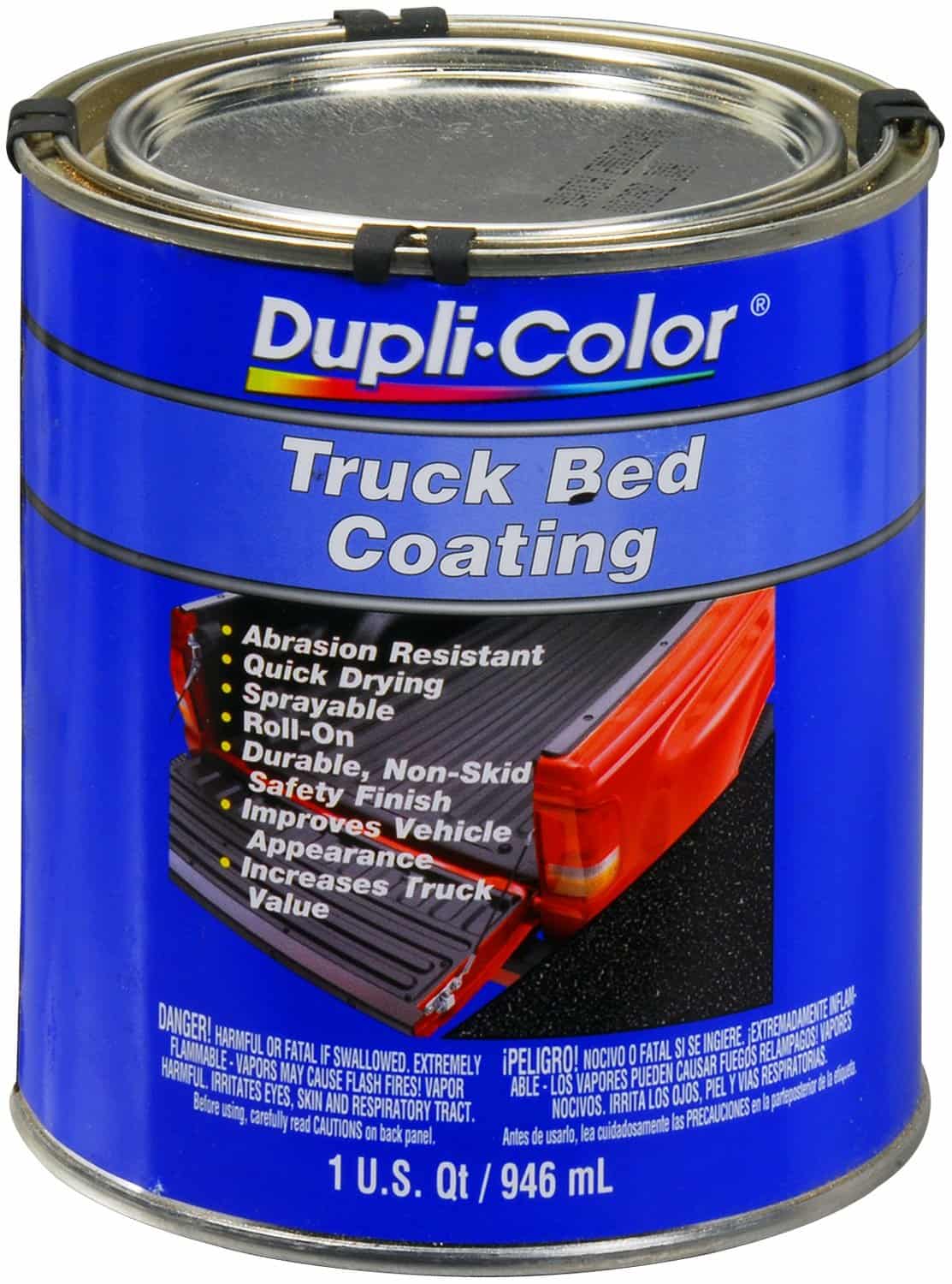 Dupli-Color TRQ254 Recubrimiento para cama de camión negro