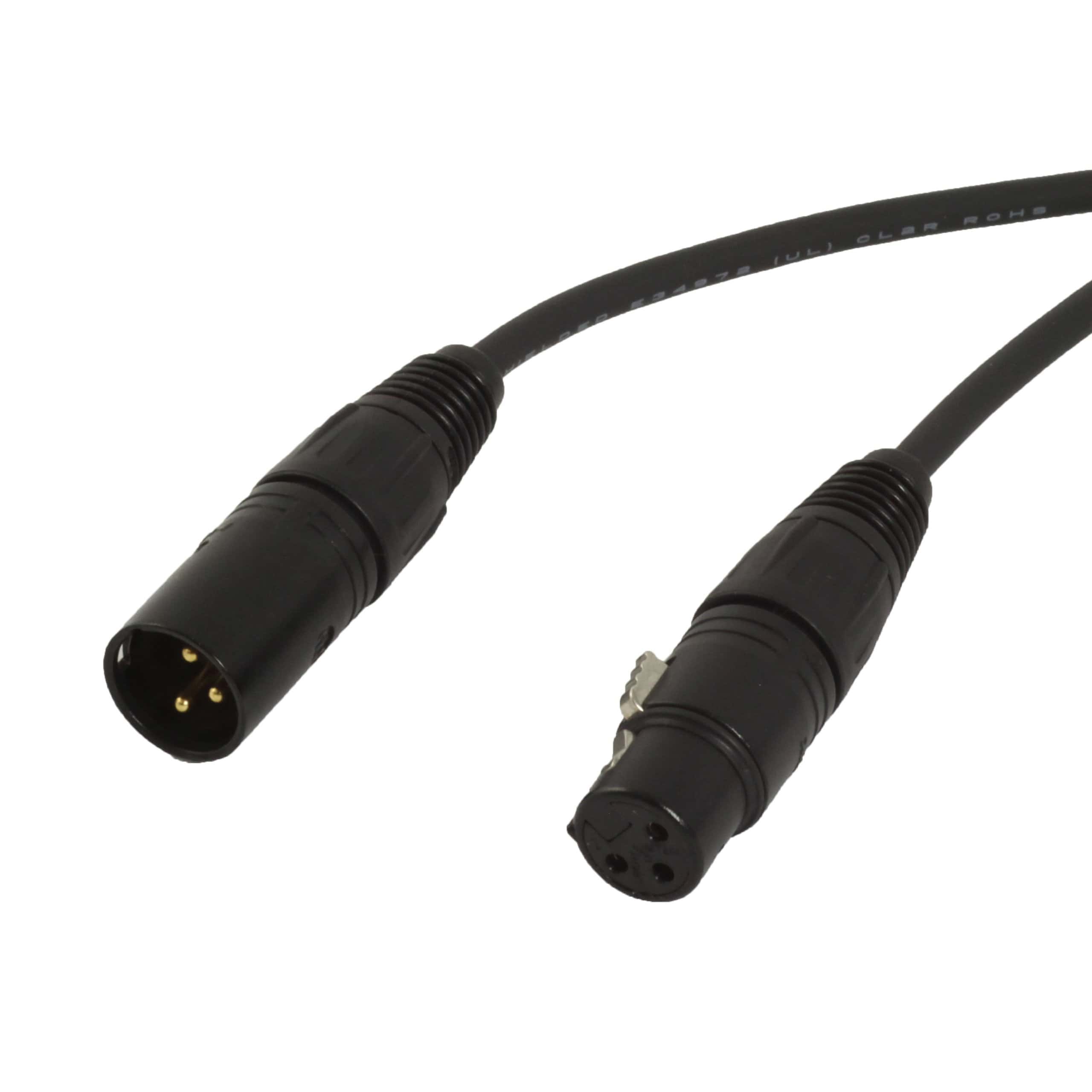 Cable de Audio Balanceado AES/EBU Blue Jeans, M XLR/F XLR,