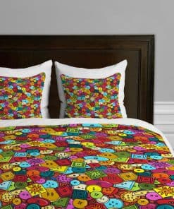 Deny Designs Sharon Turner Graffiti Buttons Funda de