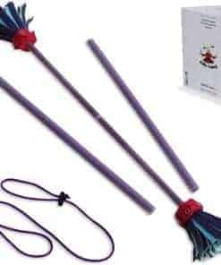 Bastones de malabares Jolly Lama! Purple Majestix Devil