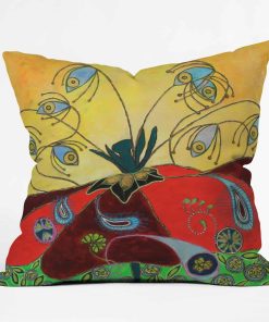 Almohada Decorativa Deny Designs Ruby Door Awake At Dawn,