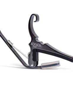 Kyser Quick-Change Capo para guitarras -Negro Cromado