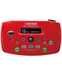 Procesador de Efectos Boss VE-5 Vocal Performer (Rojo)