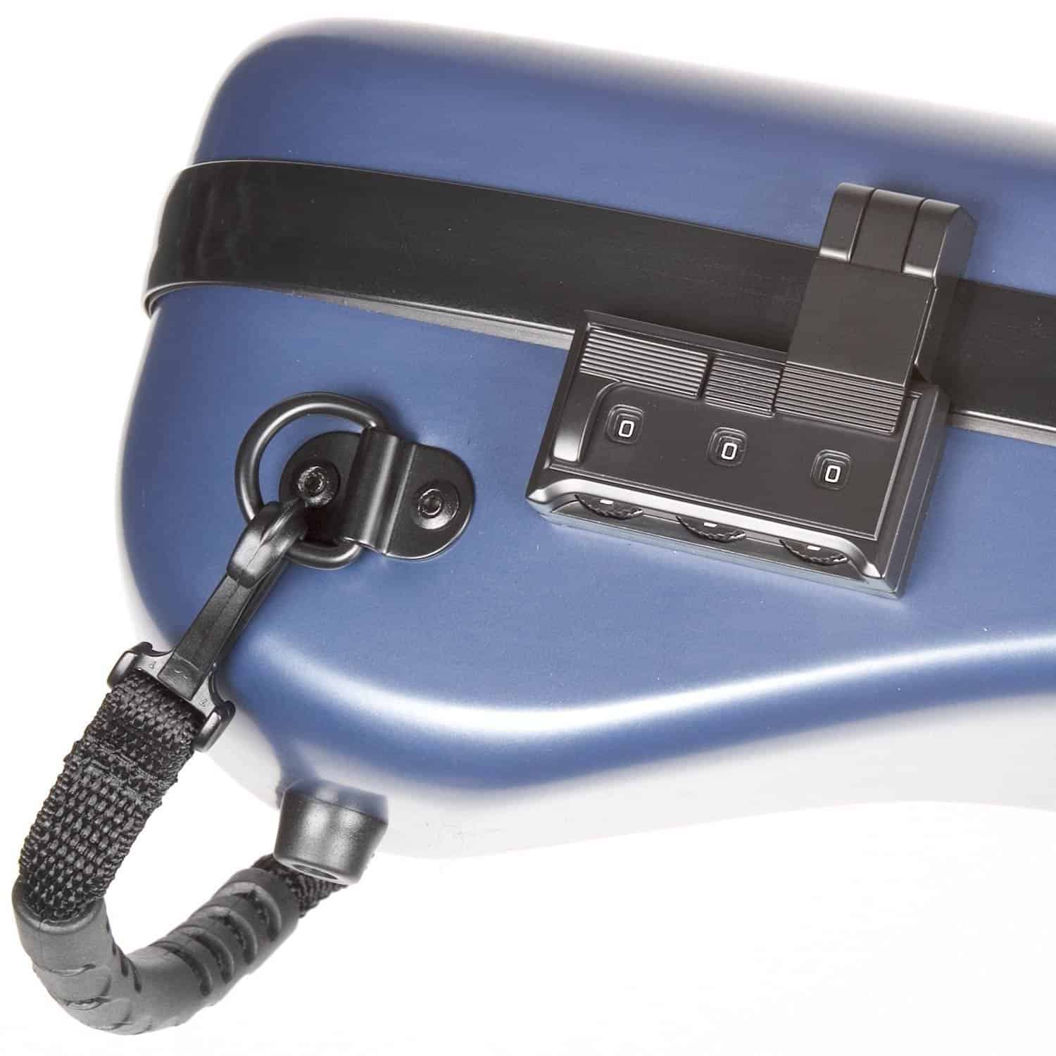 Estuche para violín Bam Slim Hightech 4/4, Azul Marino - Imagen 4