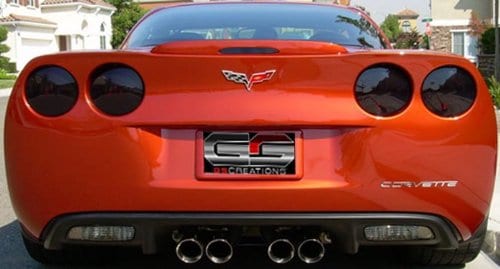 Kit de Camuflaje Trasero Negro para Corvette C6 & Z06 (5 - Imagen 6