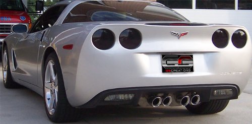 Kit de Camuflaje Trasero Negro para Corvette C6 & Z06 (5 - Imagen 5