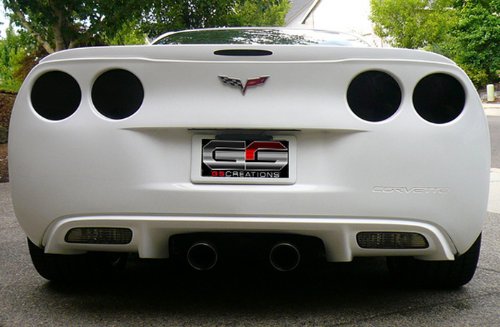 Kit de Camuflaje Trasero Negro para Corvette C6 & Z06 (5 - Imagen 7