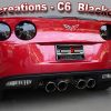 Kit de Camuflaje Trasero Negro para Corvette C6 & Z06 (5