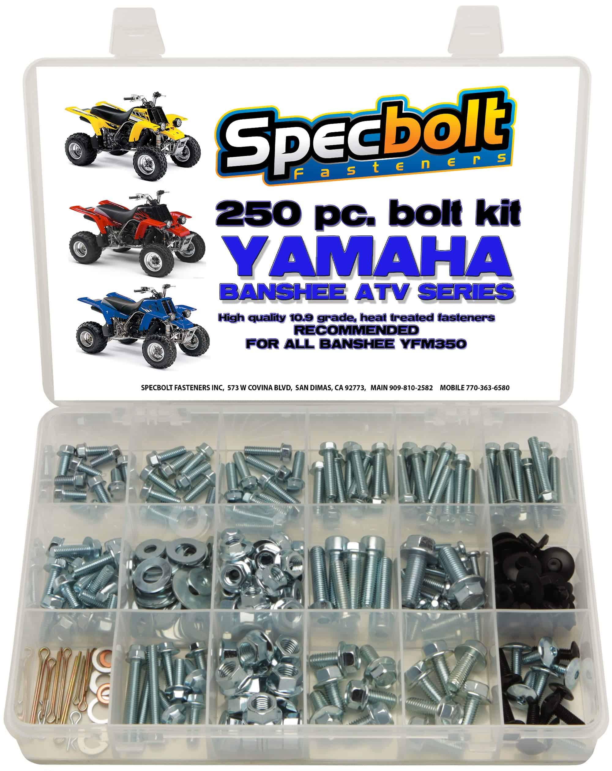 Kit de Pernos Specbolt: Yamaha - ATV Serie Banshee YFM350