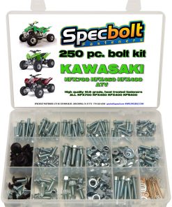 Kit de Pernos Kawasaki KFX450R KFX700 ATV de 250 piezas