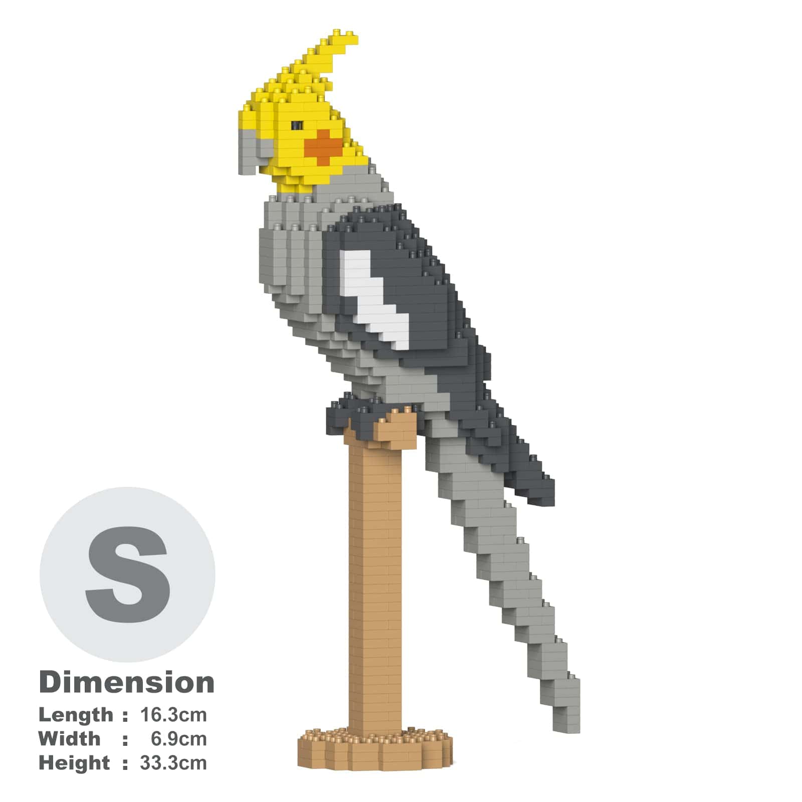 JEKCA Cockatiel 02S | Bloques de Construcción de Plástico | - Imagen 3