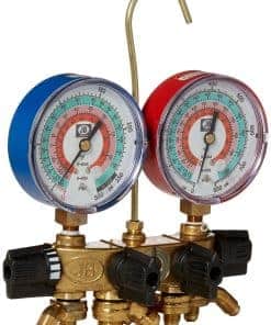 Manifold de válvula de bola de latón de 4 válvulas JB