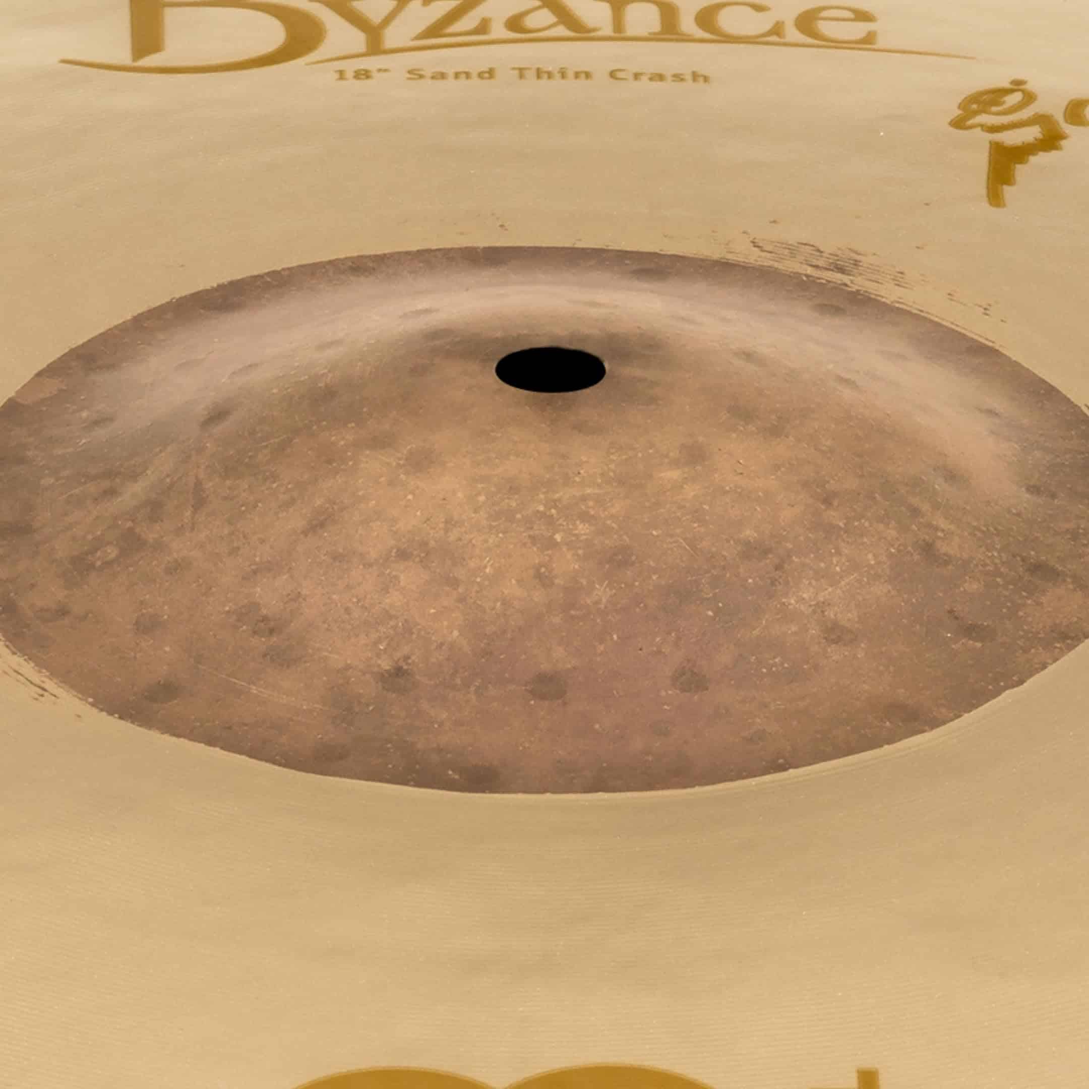 Platillo Crash Delgado de 18" Meinl Cymbals Byzance Vintage - Imagen 4