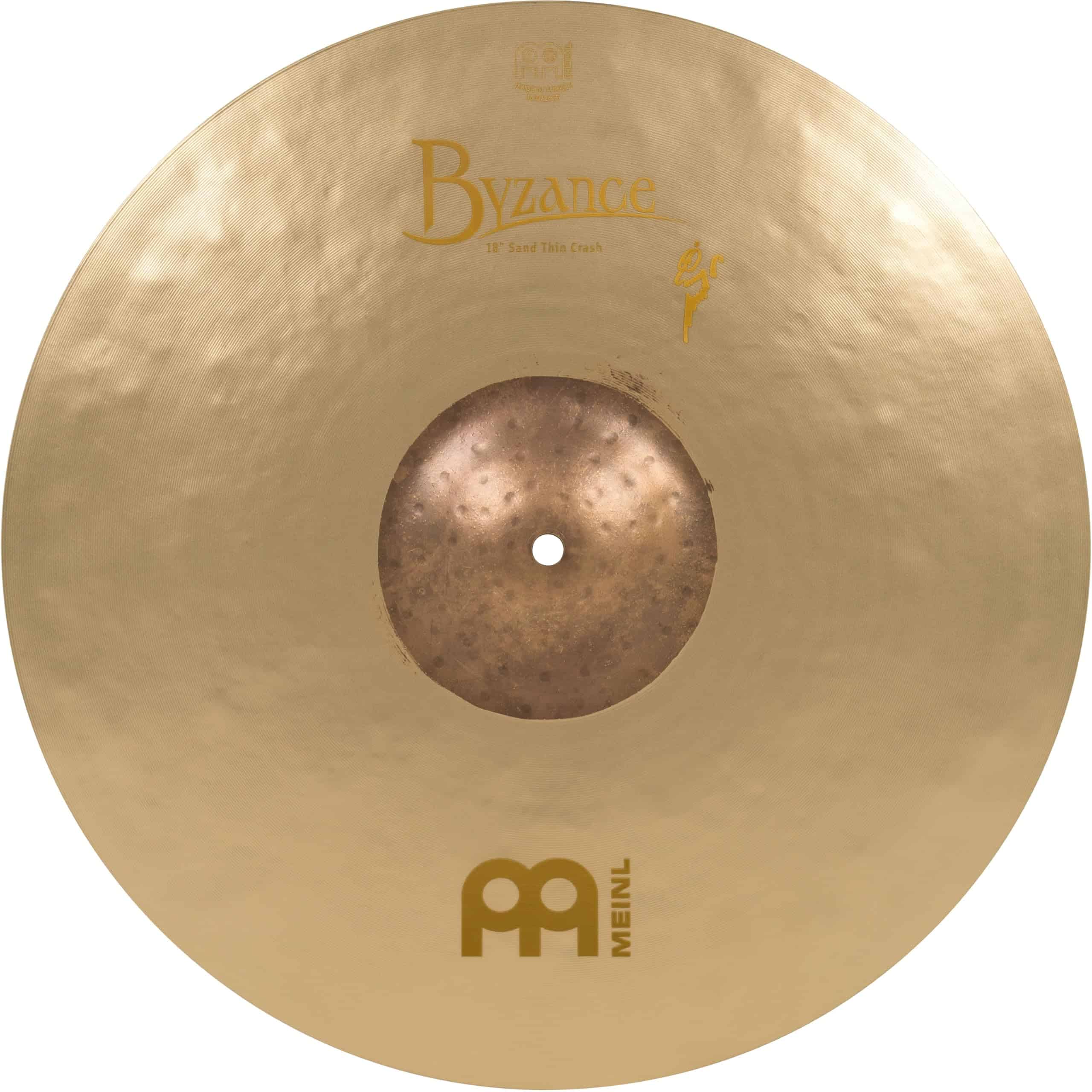 Platillo Crash Delgado de 18" Meinl Cymbals Byzance Vintage