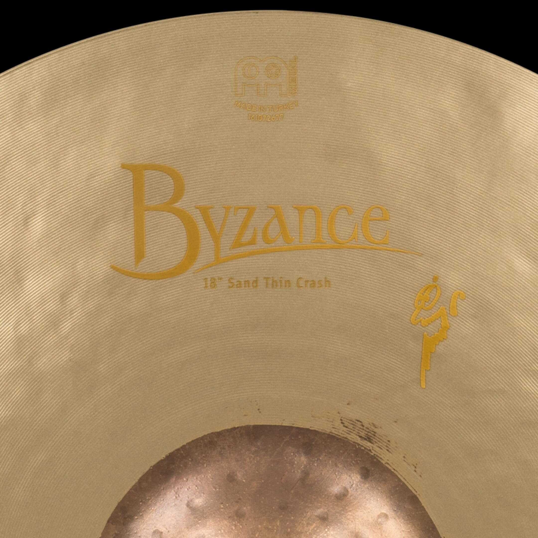 Platillo Crash Delgado de 18" Meinl Cymbals Byzance Vintage - Imagen 3