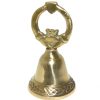 Campana de Latón con Diseño Claddagh de Irlanda