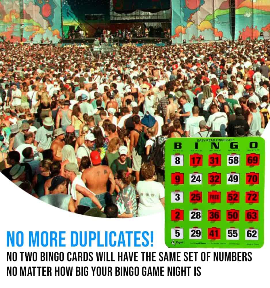 Cartones de Bingo Regal con Ventanas Deslizantes - Juego de - Imagen 8