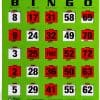 Regal Bingo Cartas de Bingo con Ventanas Deslizantes -
