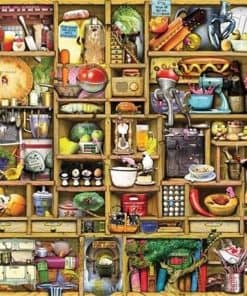Rompecabezas de 1000 Piezas Cocina Armario Curioso de