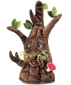 Títere de árbol encantado Folkmanis, multicolor, 8"