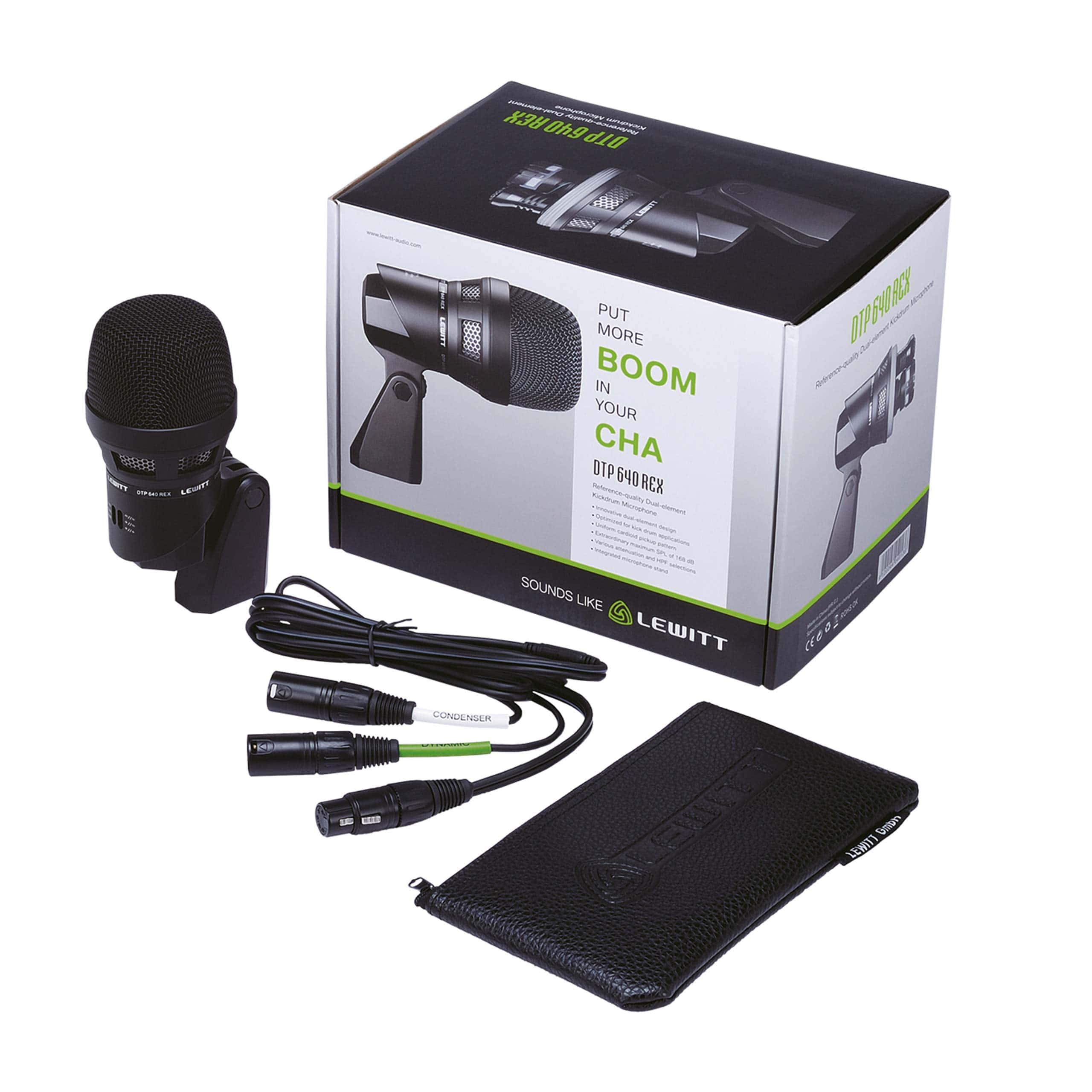 Micrófono de bombo de doble elemento de referencia de clase - Imagen 5