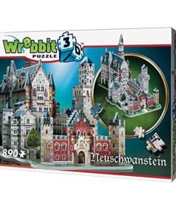 Rompecabezas 3D del Castillo Neuschwanstein - 890 Piezas