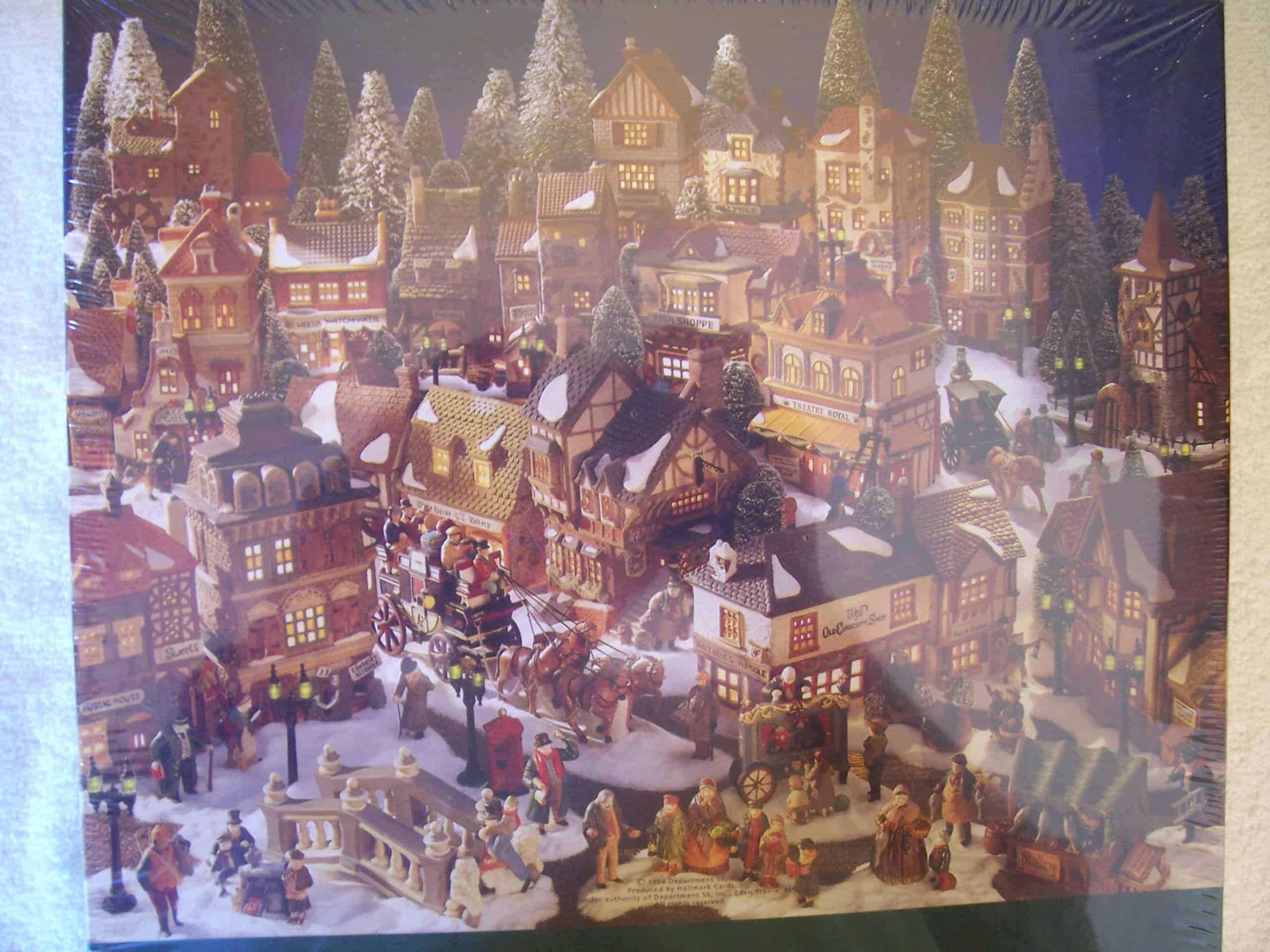 Rompecabezas Springbok 1000 Un Dickens' Village Christmas